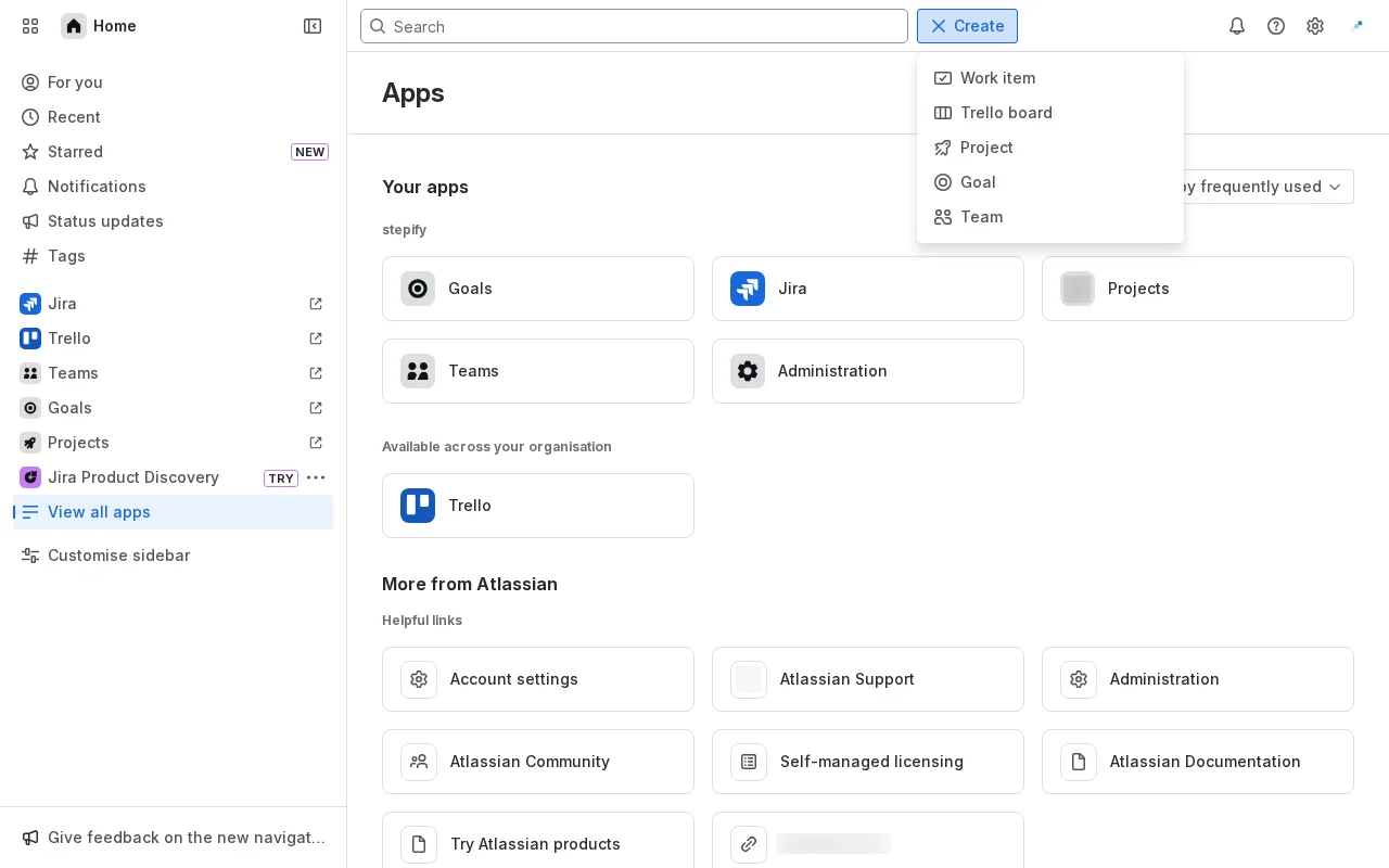 Screenshot showing scrolling down to find more available apps